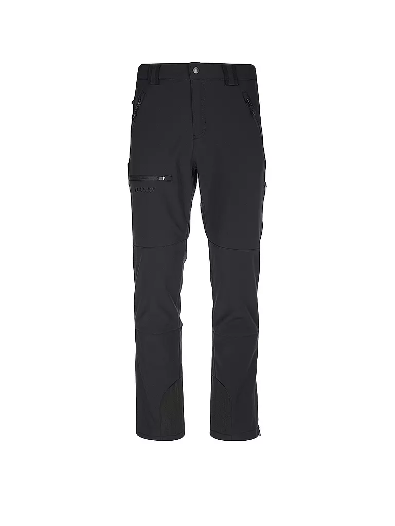 MAIER SPORTS | Herren Softshell Wanderhose Adakit | schwarz