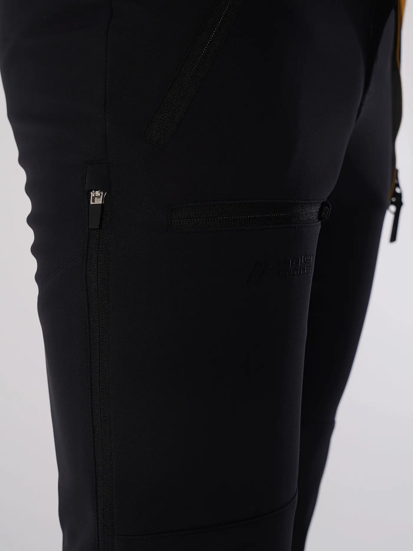 MAIER SPORTS | Herren Softshell Wanderhose Adakit | schwarz