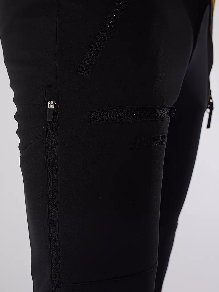 MAIER SPORTS | Herren Softshell Wanderhose Adakit | schwarz
