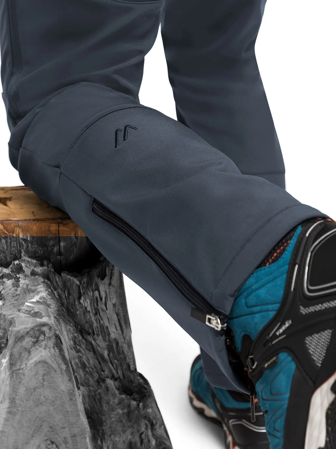 MAIER SPORTS | Herren Wanderhose Adakit mit Schneefang | grau