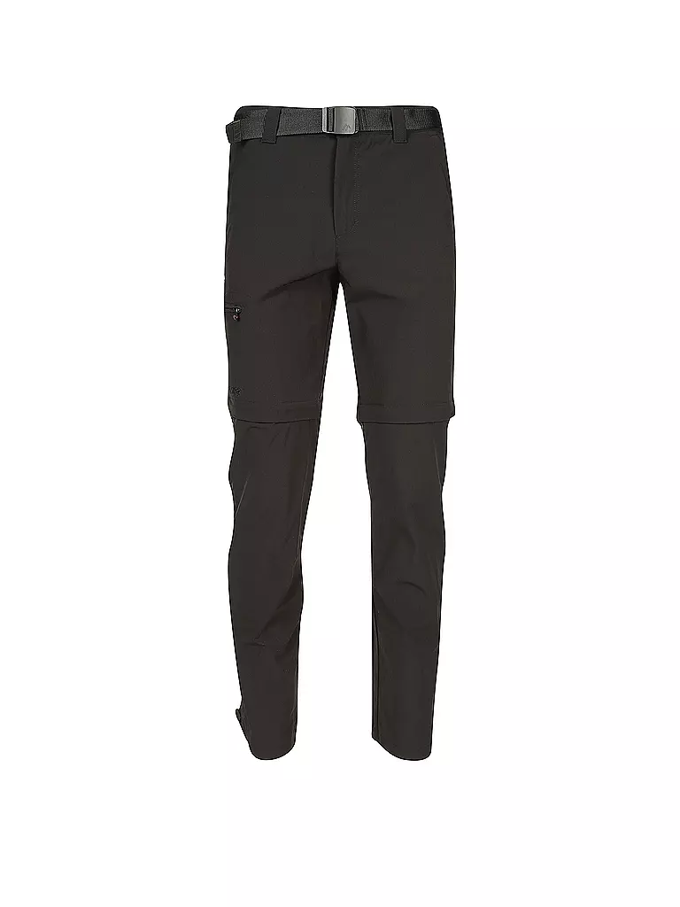 MAIER SPORTS | Herren ZippOff-Wanderhose Tajo T | schwarz