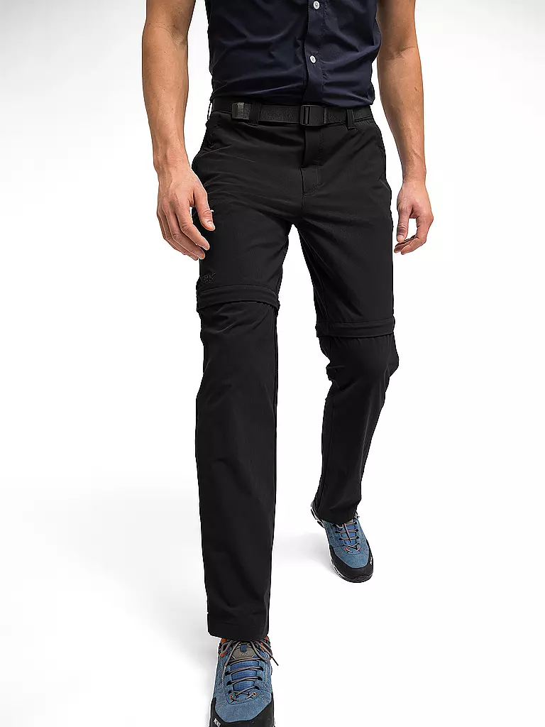 MAIER SPORTS | Herren ZippOff-Wanderhose Tajo T | schwarz