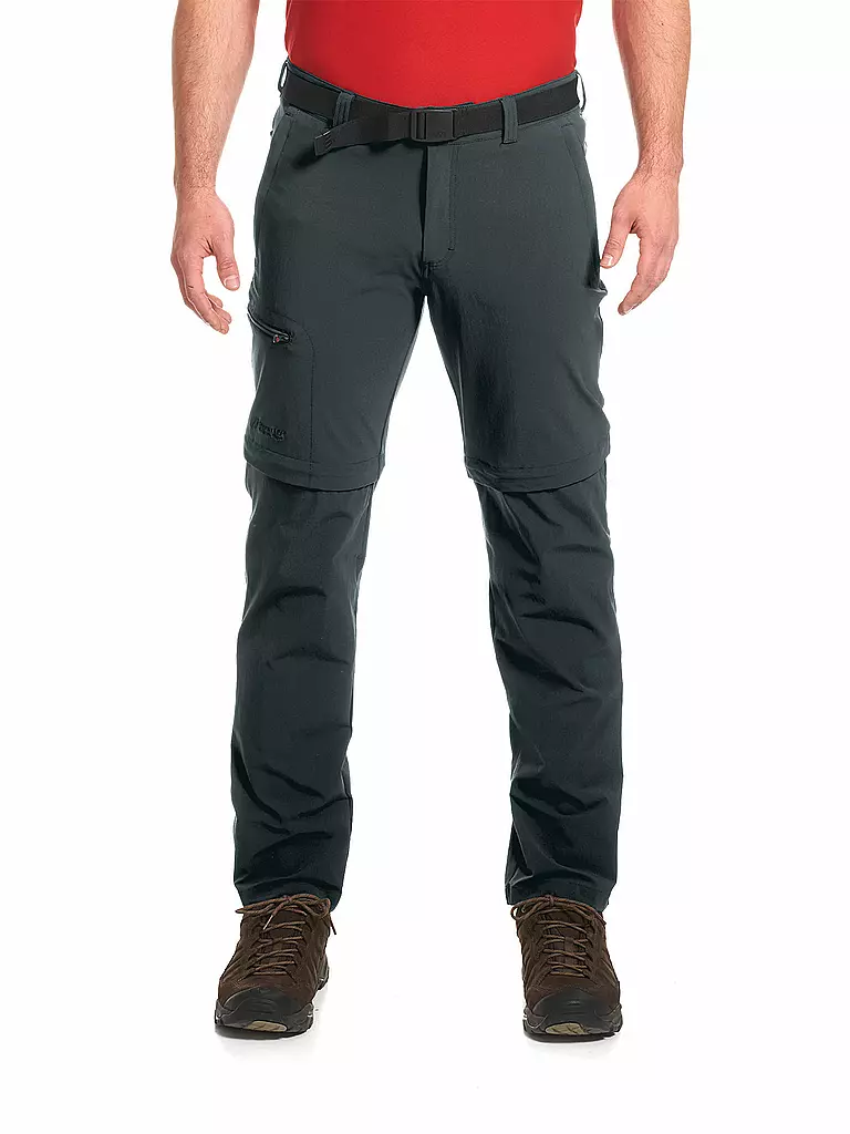 MAIER SPORTS | Herren ZippOff-Wanderhose Tajo T | grau