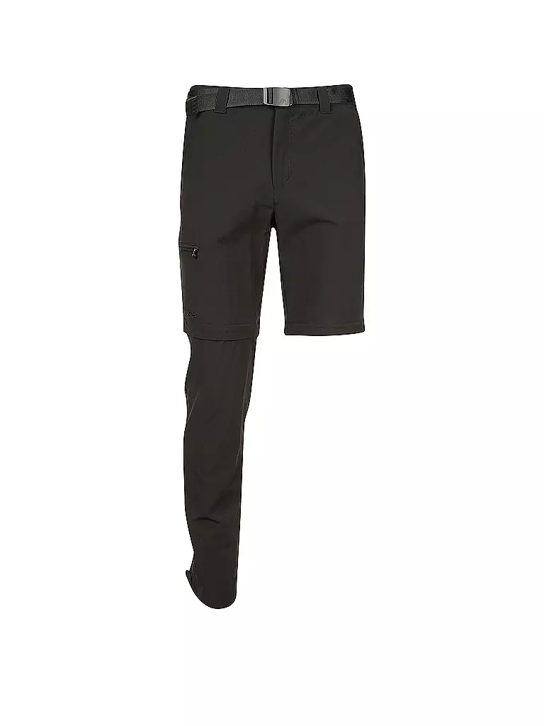 MAIER SPORTS | Herren ZippOff-Wanderhose Tajo T | schwarz