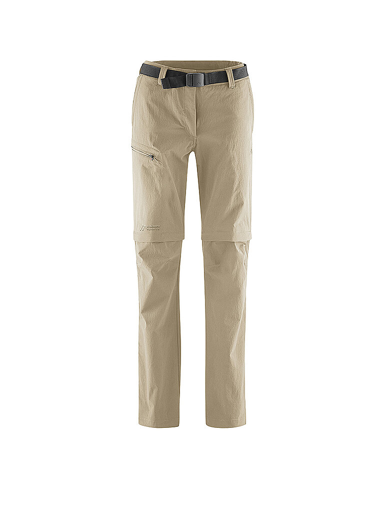 MAIER Damen ZippOff-Wanderhose Nata beige | 42