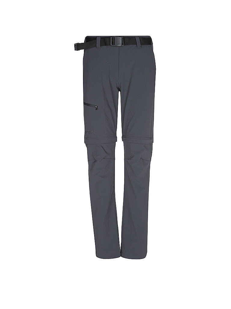 MAIER Damen ZippOff-Wanderhose Nata grau | 36