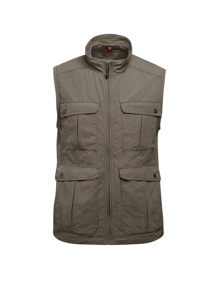 MAIER Herren Outdoorgilet Valdemar braun | 48