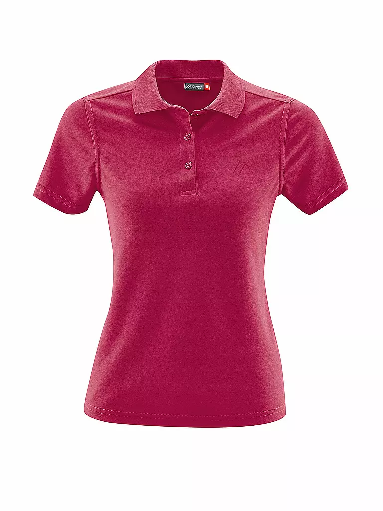 MAIER | Damen Polo Ulrike | rot