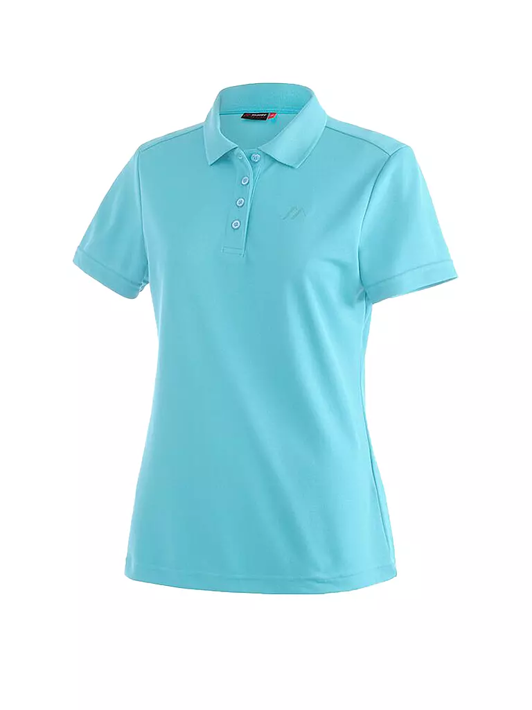 MAIER | Damen Polo Ulrike | hellblau