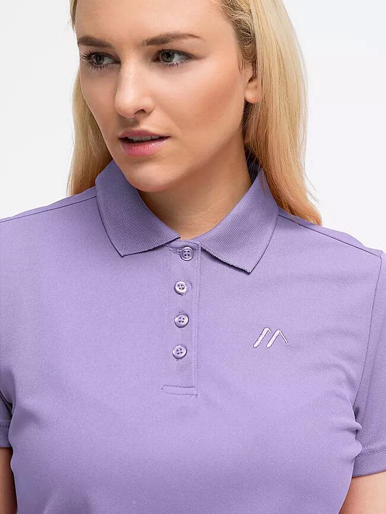 MAIER | Damen Polo Ulrike | lila