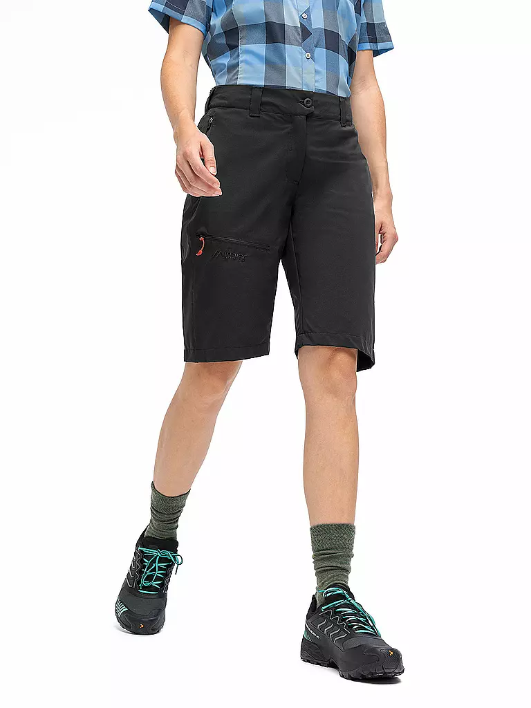 MAIER | Damen Shrt Lulaka Bermuda | dunkelrot