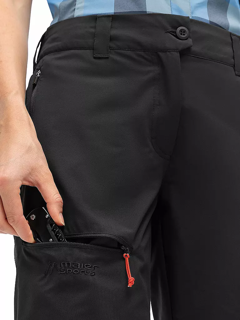 MAIER | Damen Shrt Lulaka Bermuda | dunkelrot