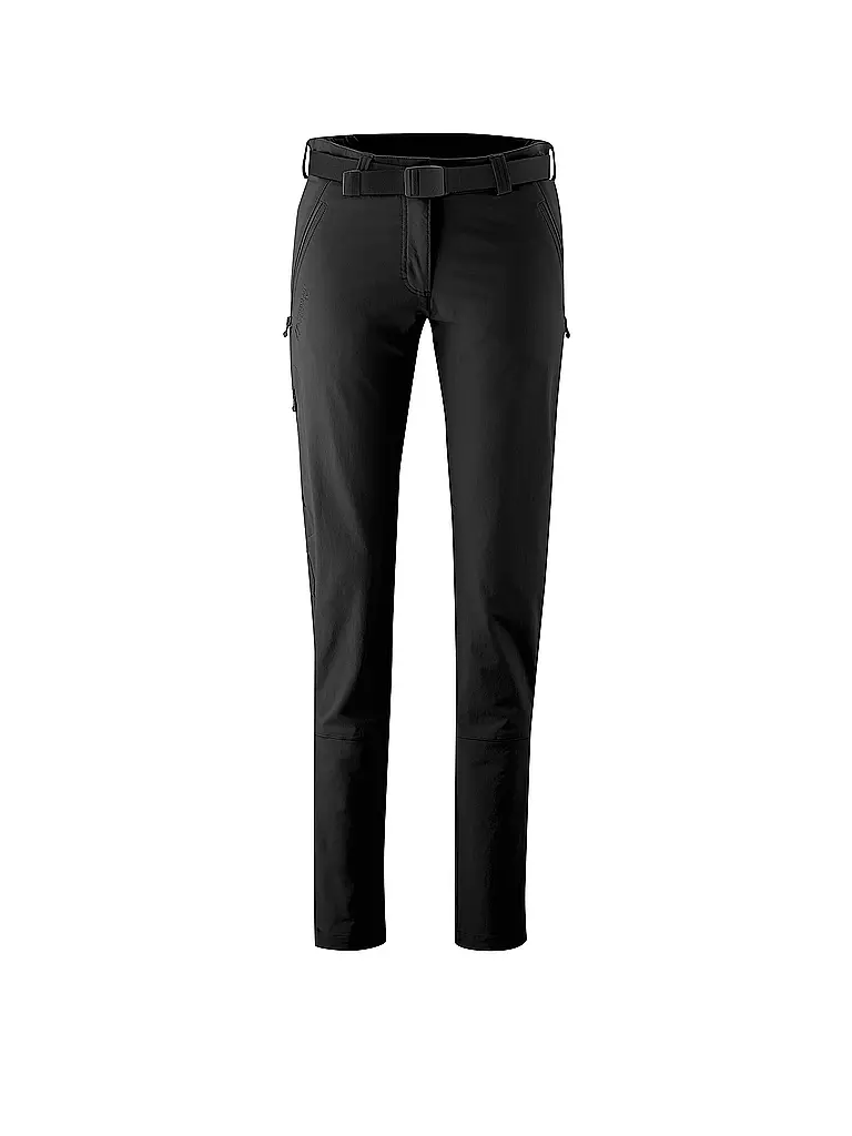 MAIER | Damen Wanderhose Lana Slim | schwarz