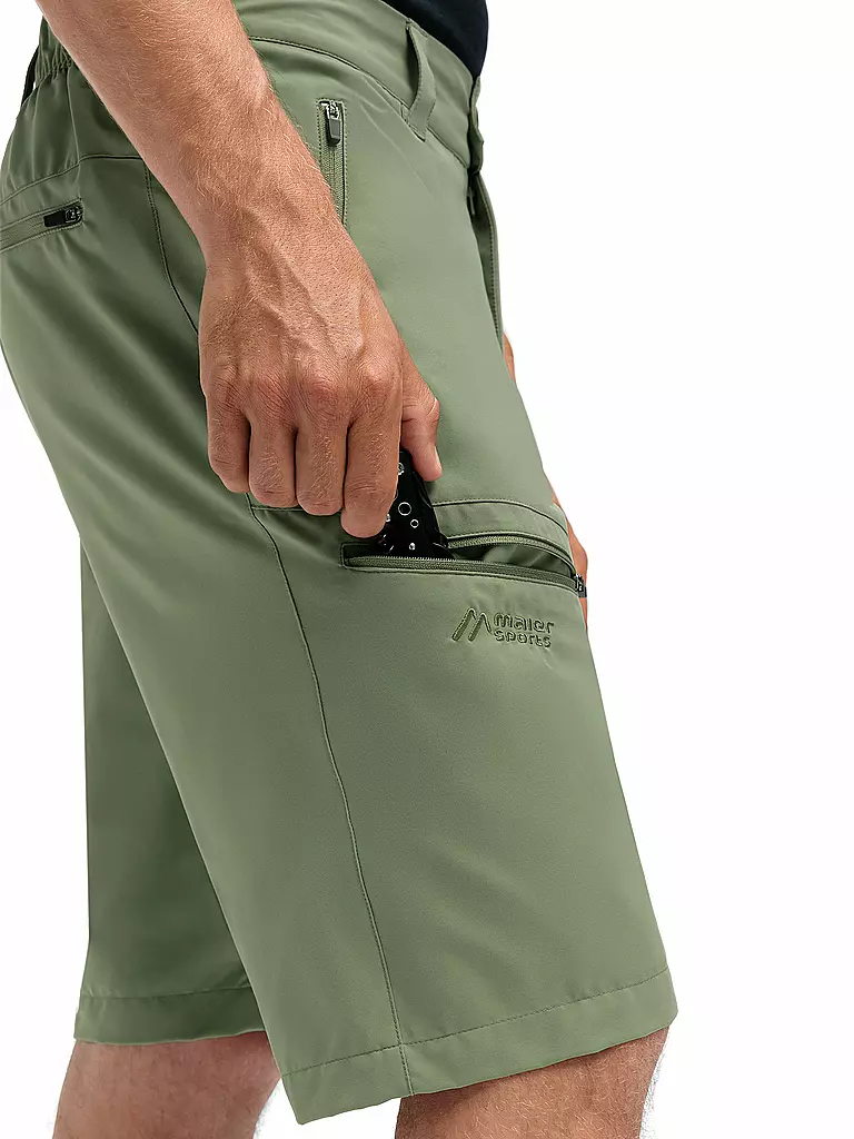 MAIER | Herren Short Nil Loop | olive