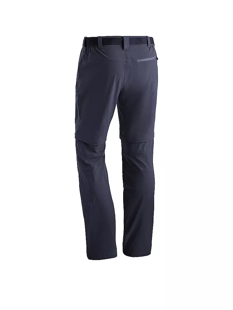 MAIER | Herren Wanderhose Tajo2 ZipOff | dunkelblau
