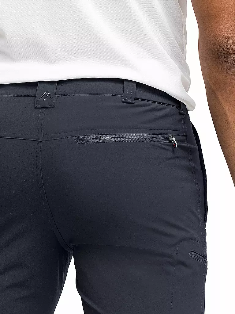MAIER | Herren Wanderhose Tajo2 ZipOff | dunkelblau