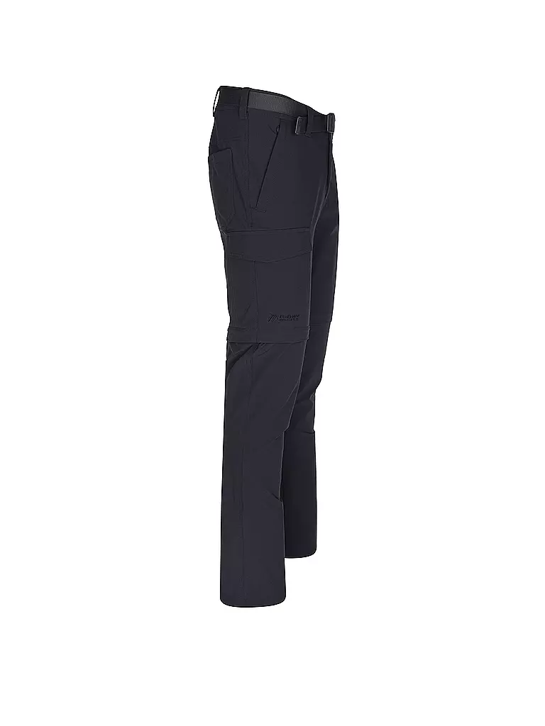 MAIER | Herren Wanderhose Torid Slim ZipOff | schwarz