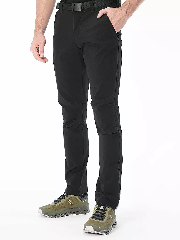 MAIER | Herren Wanderhose Torid Slim | schwarz