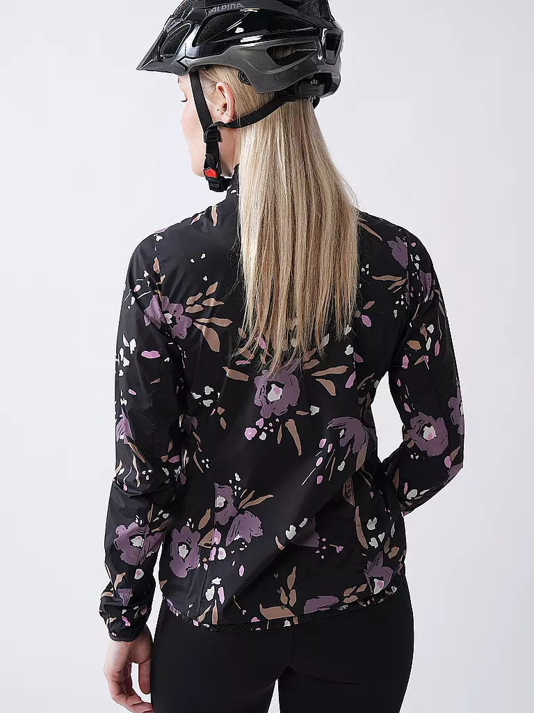 MALOJA | Damen Jacke Seism. Printed | schwarz