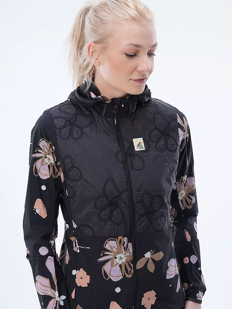 MALOJA | Damen Radjacke TamaraM. Hybrid Printed | schwarz