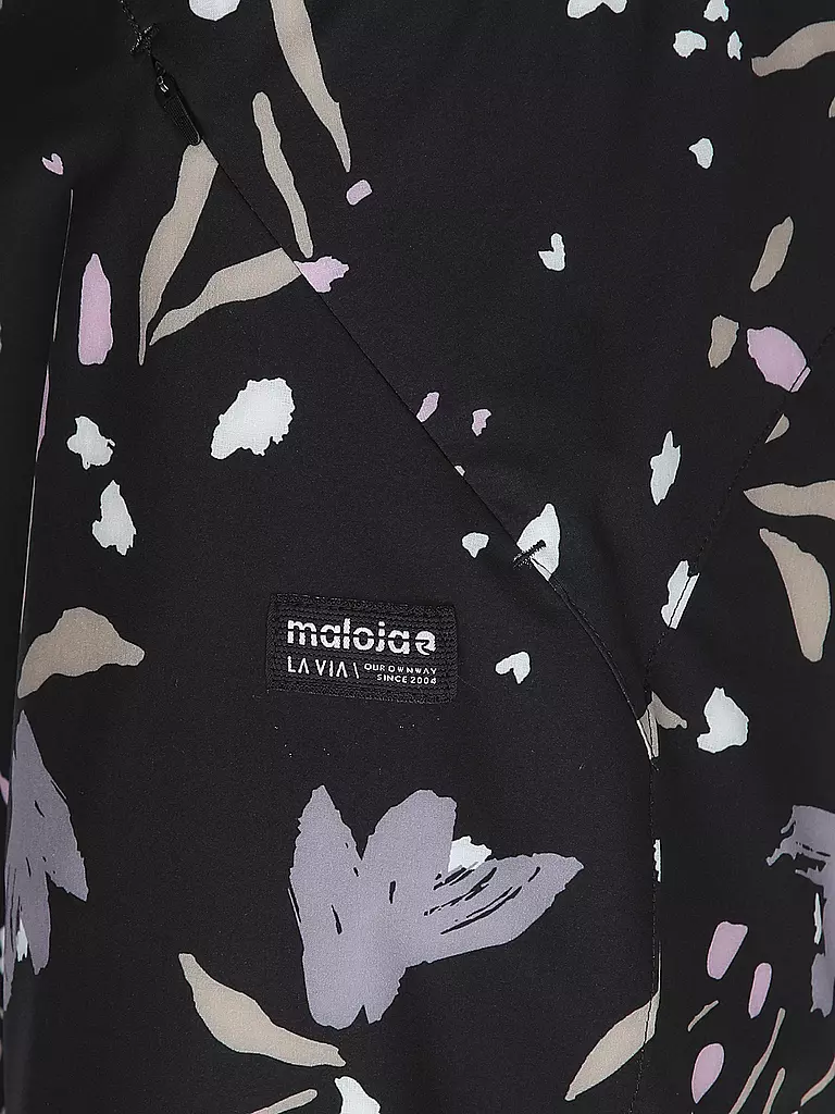 MALOJA | Damen Radshort AnemonaM. Printed | schwarz
