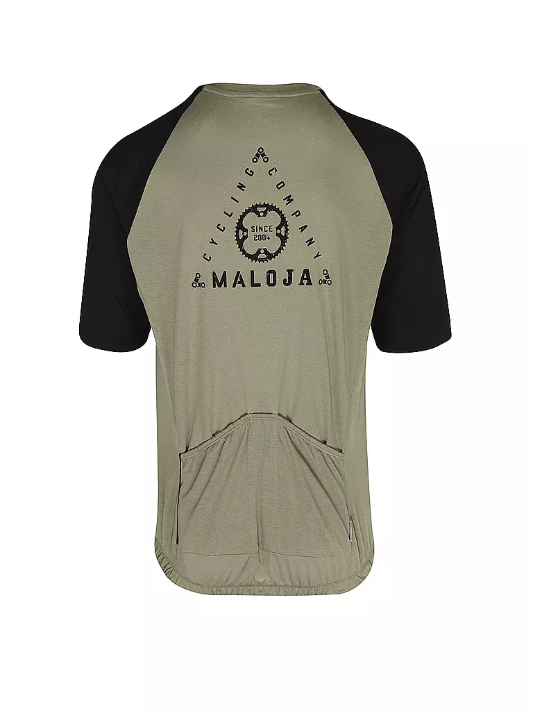 MALOJA | Herren Gravelshirt ArdezM. | olive