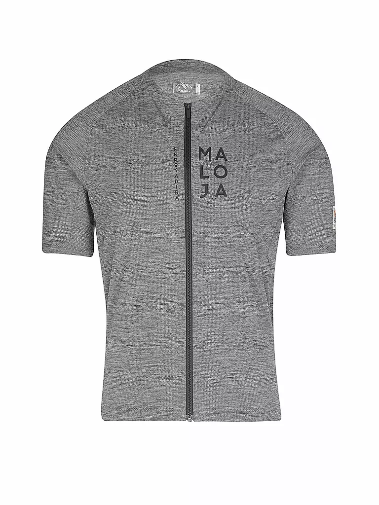 MALOJA | Herren Rad Trikot KarspitzeM. SS | grau