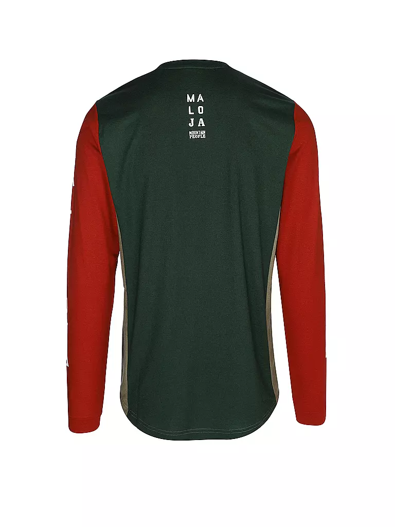 MALOJA | Herren Radshirt HaunoldM. LS | olive