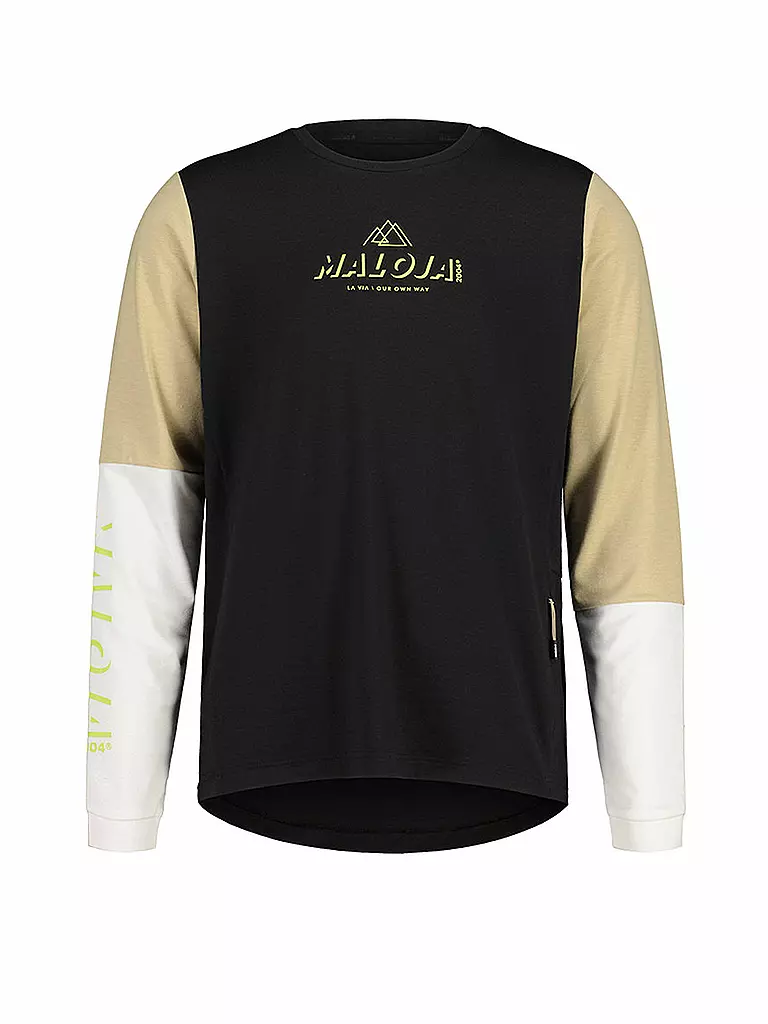 MALOJA | Herren Radtrikot AnderterM. | schwarz
