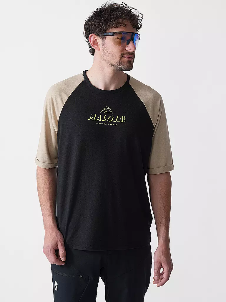 MALOJA | Herren Radtrikot AnderterM. | schwarz