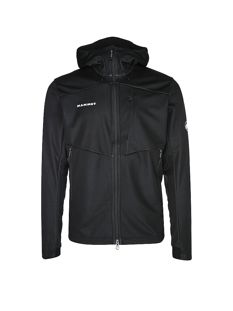 MAMMUT Herren Softshelljacke Ultimate VII Hoodie schwarz | S
