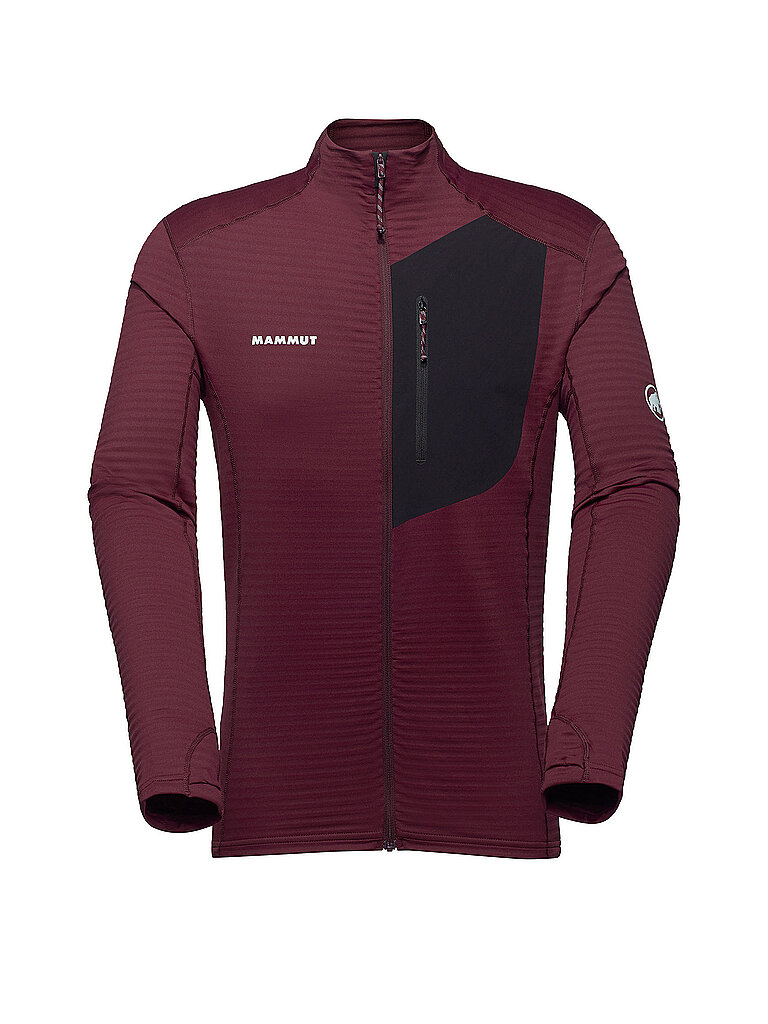 MAMMUT Herren Fleecejacke Taiss Light ML dunkelrot | XXL