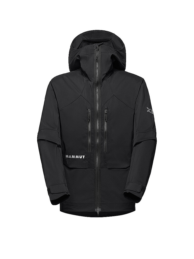 MAMMUT Herren Touren Softshelljacke Eiger Nordwand Pro Hoodie schwarz | M