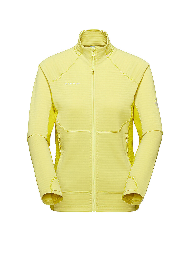 MAMMUT Damen Fleecejacke Taiss gelb | S