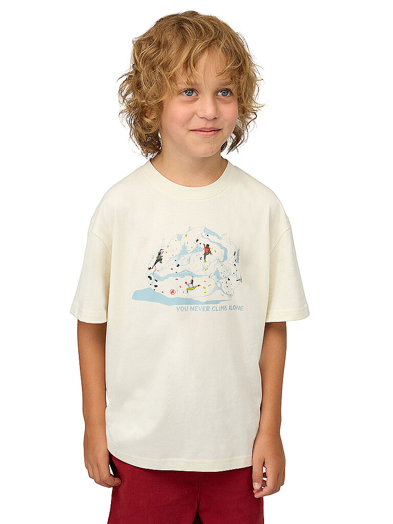 MAMMUT Kinder T-Shirt Base Climbing weiss | 164