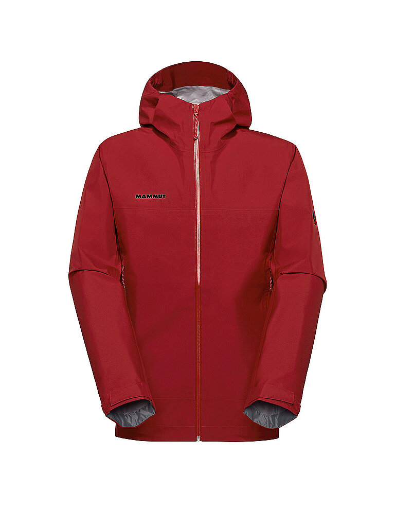 MAMMUT Herren Wanderjacke Crater Light 3L GTX Hoodie rot | XL
