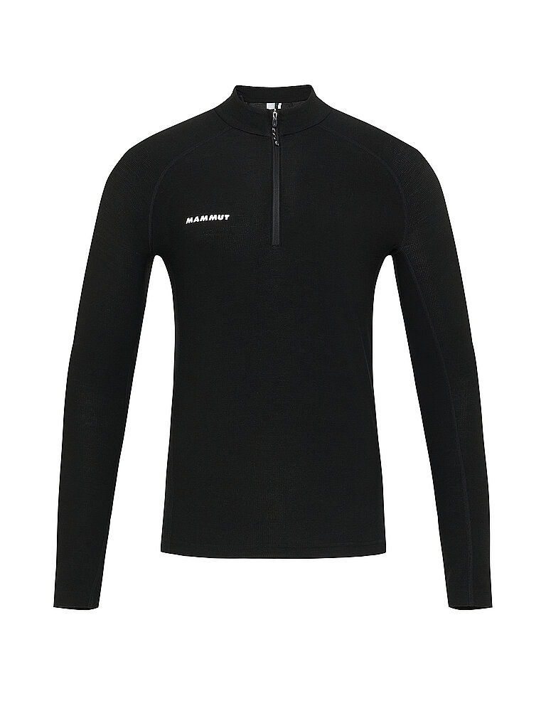 MAMMUT Herren Funktions Zipshirt Tree Wool FL schwarz | M