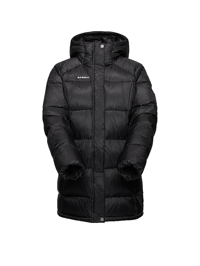 mammut Damen Iso Parka Glacier Glow Hoodie schwarz