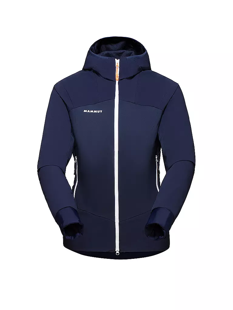 MAMMUT Damen Touren Hybridjacke Taiss Hoodie dunkelblau