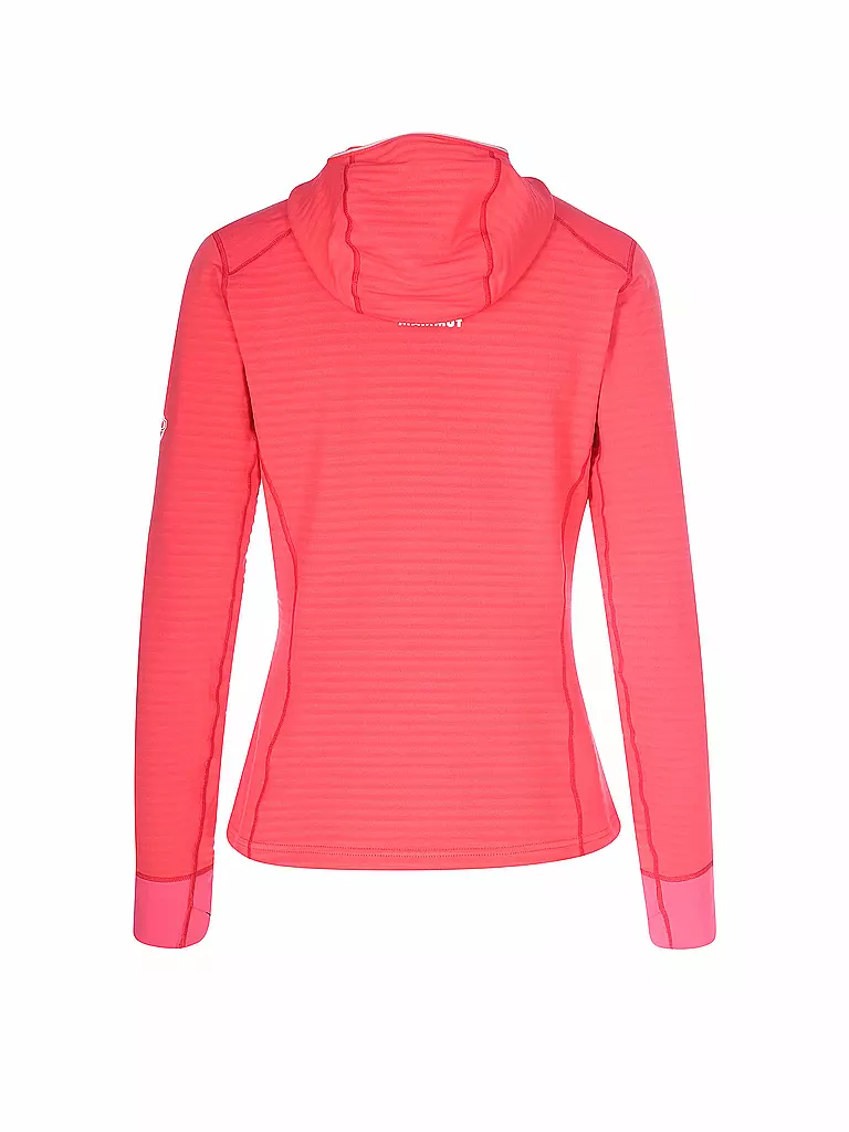 MAMMUT | Damen Fleecejacke Aconcagua Light Hooded | rot