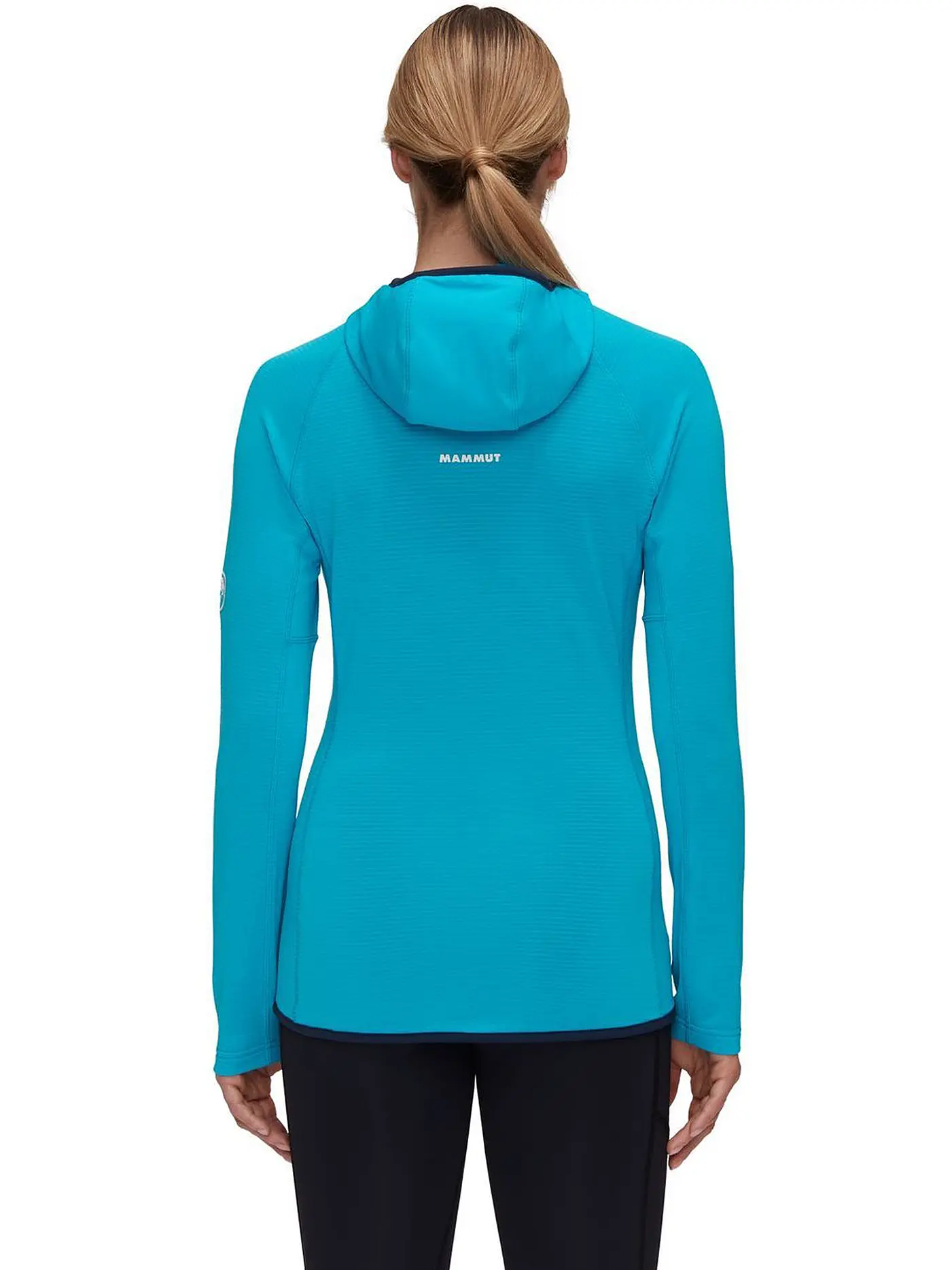 MAMMUT | Damen Fleecejacke Aenergy Light ML Hoodie | hellblau