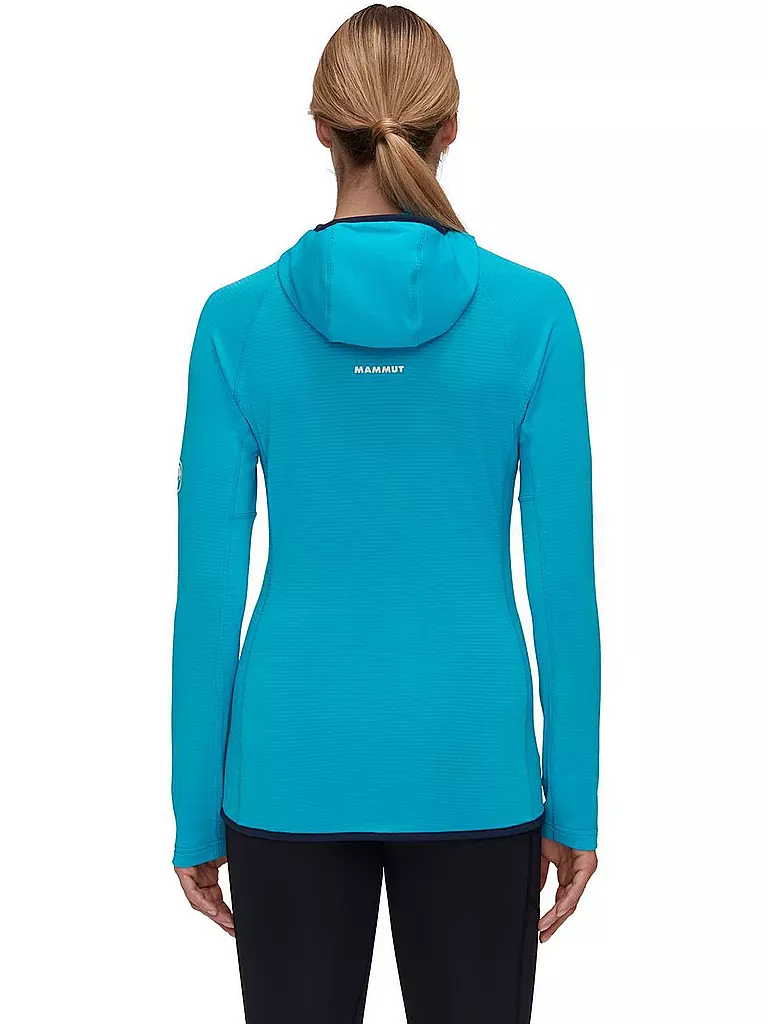 MAMMUT | Damen Fleecejacke Aenergy Light ML Hoodie | dunkelblau