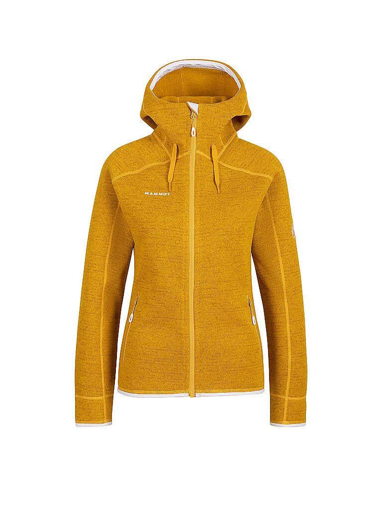 MAMMUT | Damen Fleecejacke Arctic Hoodie | gelb