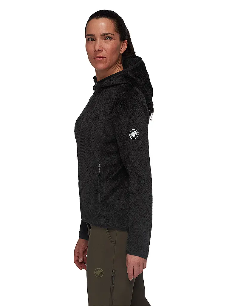 MAMMUT | Damen Fleecejacke Innominata Hoodie | schwarz
