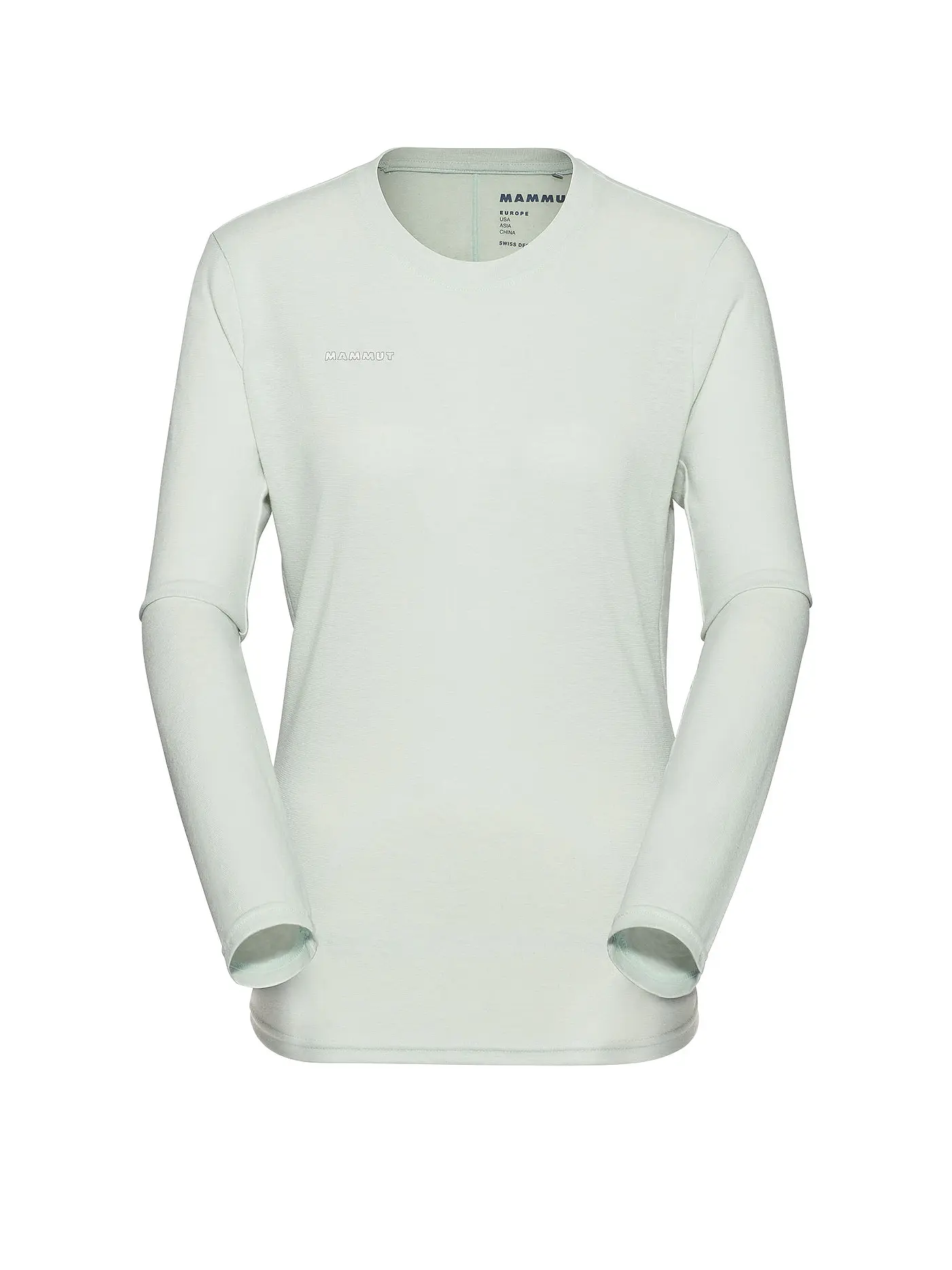 MAMMUT | Damen Funktionsshirt Massone Light | hellgrün