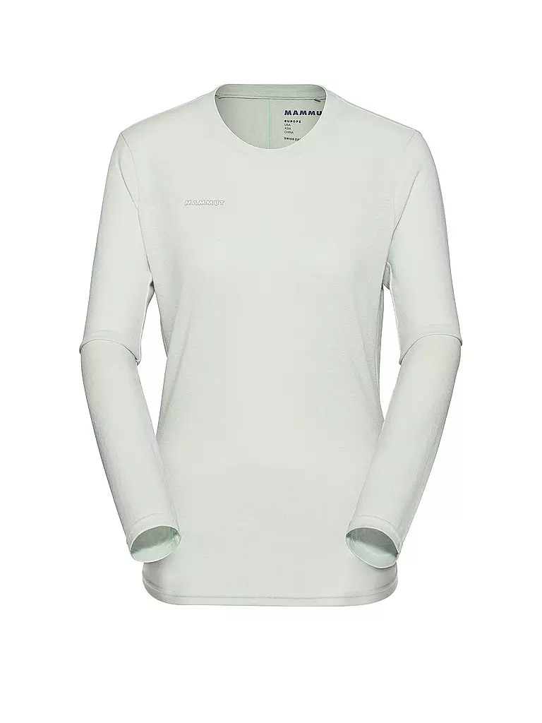 MAMMUT | Damen Funktionsshirt Massone Light | hellgrün
