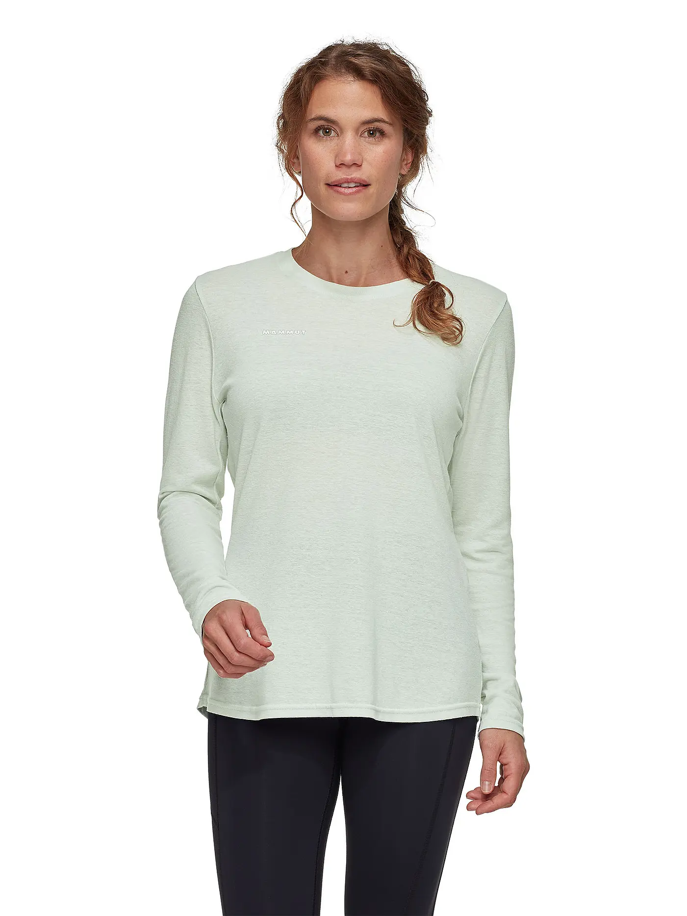 MAMMUT | Damen Funktionsshirt Massone Light | hellgrün