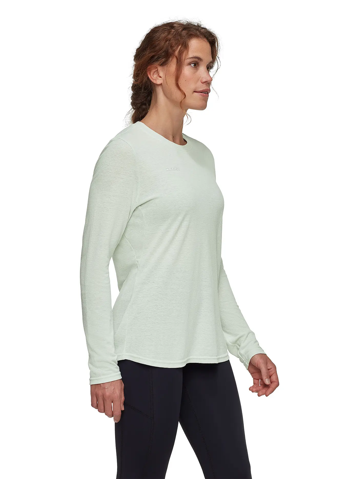 MAMMUT | Damen Funktionsshirt Massone Light | hellgrün