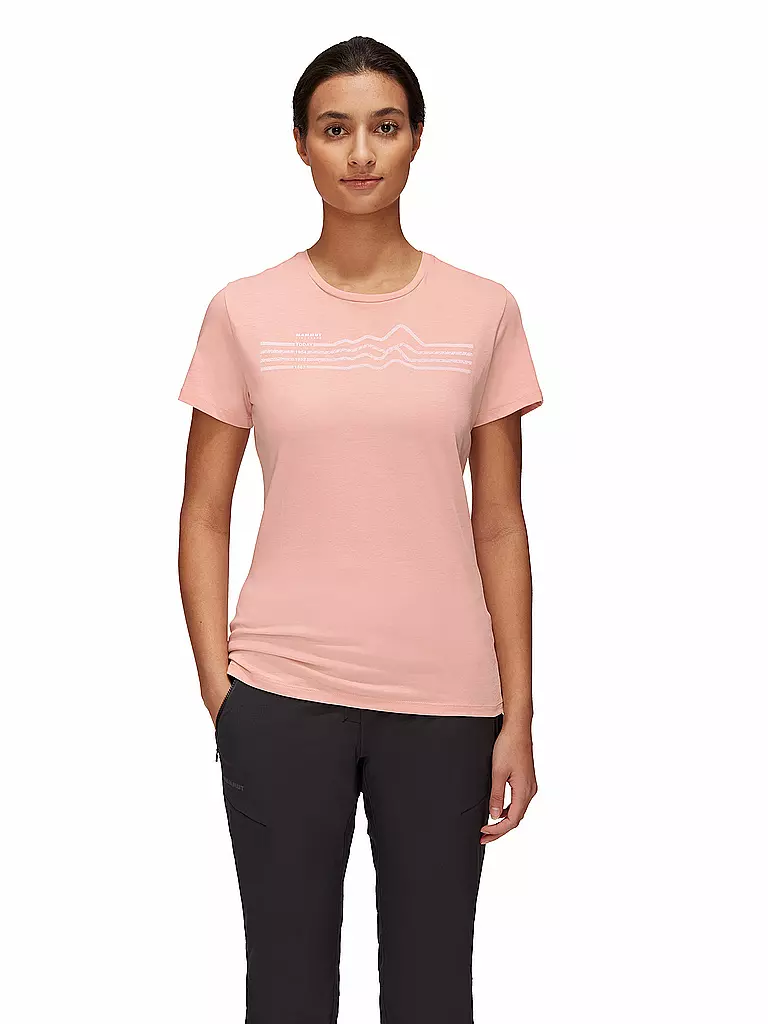 MAMMUT | Damen Funktionsshirt Seile  | rosa