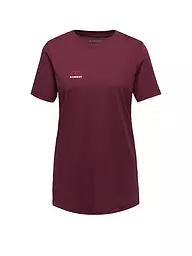 MAMMUT | Damen Funktionsshirt Tree Wool | dunkelrot